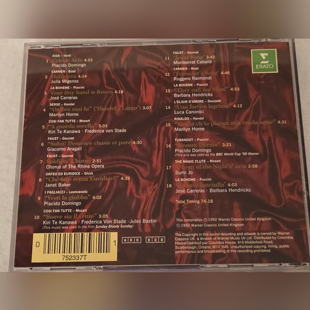 🔥 3/$15 🔥 CD - The Ultimate Opera Collection - Picture 3 of 6
